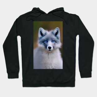 Blue Eyed Baby Fox Hoodie